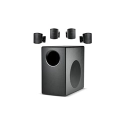 JBL C50PACK - Packaged Surface-Mount Subwoofer-Satellite Loudspeaker System  Black